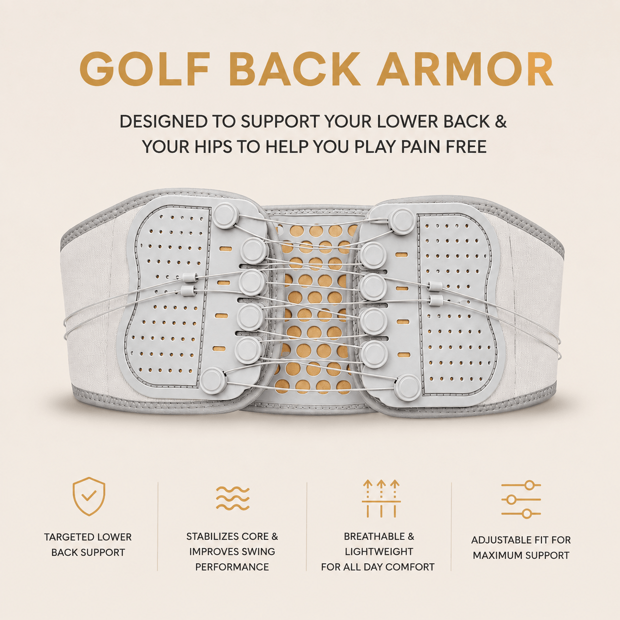 Golf Back Armor