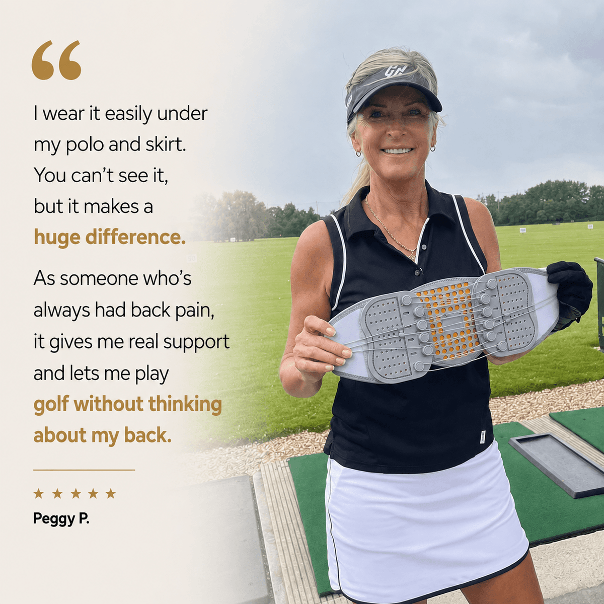 Golf Back Armor